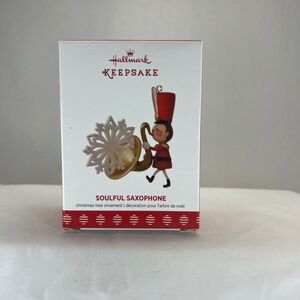 2017 Hallmark Keepsake Soulful Saxophone Ornament‎ Anita Rogers NIB